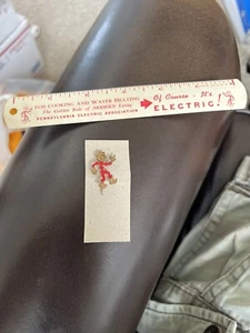 PIN Y REGLA DE HOJALATA REDDY KILOVATIOS VINTAGE - Imagen 1 de 6