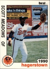 1990 Hagerstown Suns Best #13 Scott Meadows