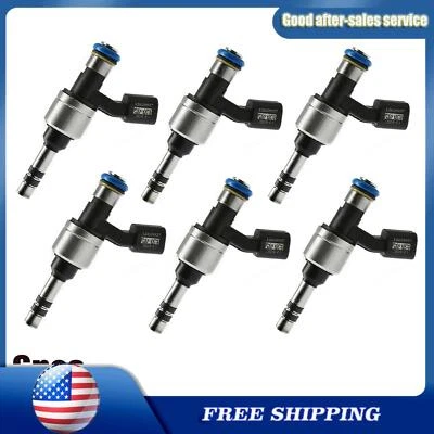 6x Inyector de combustible para Buick Cadillac CTS SRX Chevrolet Equinox GMC Terrain 3.0 V6 Foto 1 de 4