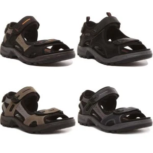 Ecco OffRoad Outdoor Andes 2 Hook&Loop Youth Sandals In Black UK 6- 12 - Picture 1 of 25