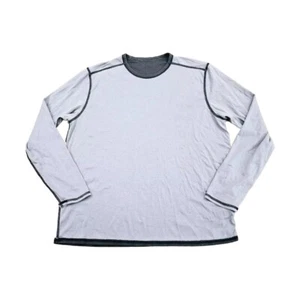 Men's Tommy Bahama Flip Tide Tee Long Sleeve REVERSIBLE T-Shirt size XL - Picture 1 of 20