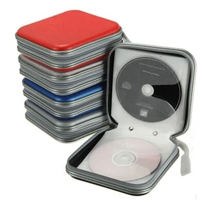 CD DVD Disc 40 Storage Case Wallet Holder Cary Bag Sleeve Album Storage Box ν - Picture 1 of 18