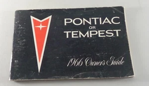 Manual De Instrucciones Pontiac Tempest De 1966 - Imagen 1 de 1