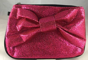 Caboodles Kunstleder klein Damen Fuchsia/Schwarz Glitzer Armband - Bild 1 von 5