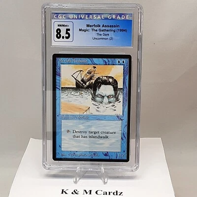 MTG - The Dark - Merfolk Assassin - Graded - CGC 8.5 - Image 1 of 4