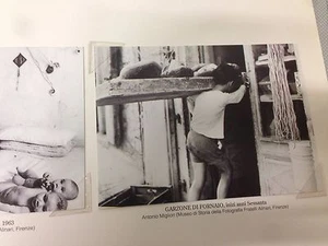 RIPRODUZIONE FOTO ALINARI GARZONE DI FORNAIO 9X12 INIZI ANNI '60 (7)  - Foto 1 di 1