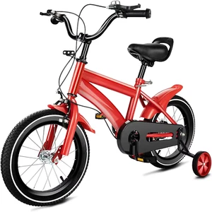 14 inch Kids Bike for Ages 3-6 Years Old Boys and Girls with Training Wheels Hig - Picture 1 of 13