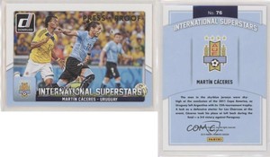 2015 Panini Donruss International Superstars Press Proof Gold /99 Martin Caceres