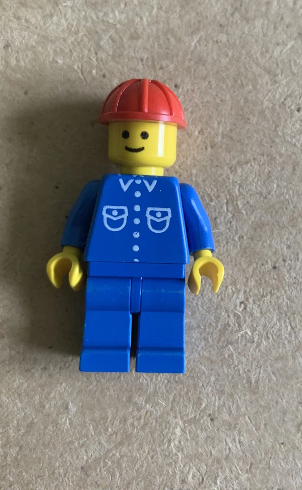 Lego 12 V Eisenbahn Figur Arbeiter - Bild 1 von 1