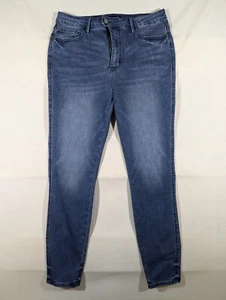 Judy Blue Jeans Women's 15x32 Lucy High Rise Tummy Control Top Skinny Denim Blue - Picture 1 of 11