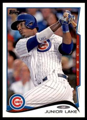2014 Topps #10 Junior Lake NM-MT Cubs ID:72326 - Image 1 of 2