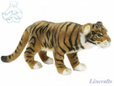 Hansa Standing Tiger 7144  Soft Toy Wildcat Sold by Lincrafts UK Est.1993 - Image 1 of 2