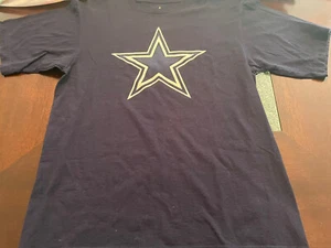 Dallas Cowboys Logo Authentic NFL Football T-Shirt Größe M Blau Navy - Bild 1 von 4