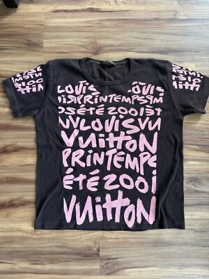 Louis Vuitton Stephen Sprouse Graffiti Vintage Rare Tshirts 2000 Fashion Show  - Bild 1 von 3