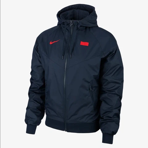 Nike FFF France Windrunner Women Jacket Football Soccer CI8405 475 Cover