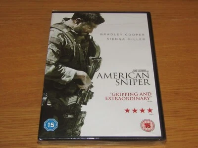 American Sniper  DVD (2015) Bradley Cooper, Sienna Miller, Brand New Sealed - Image 1 of 2