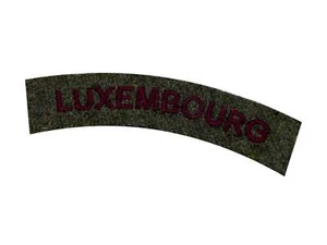 Free Luxembourg Forces Overseas Flash, Made in England - Picture 1 of 1