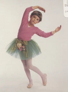 MinnowKnits Knitting Pattern 162QK Wrap-Tie Ballet Sweater Child 2-6yrs - Picture 1 of 3