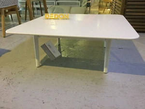 DEDON Kaffeetisch Brea Outdoor Aus Ausstellung Porzellan Wetterfest 90 x 90 Cm - Bild 1 von 4