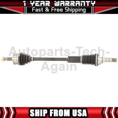 Eje delantero conductor CV eje articulado para 2013 2014 2015 2016 2017 Subaru WRX STI Foto 1 de 3