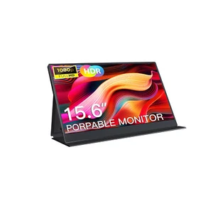 Alcopaca Portable Monitor 15.6'' FHD 1920*1080 45%NTCS 250cd/m² 60Hz USB C HDMI - Picture 1 of 6