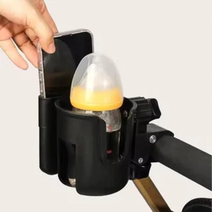 Stroller Cup Phone Holder Coffee Holder For Stroller Holder Cups And Mobile UK - Picture 1 of 12