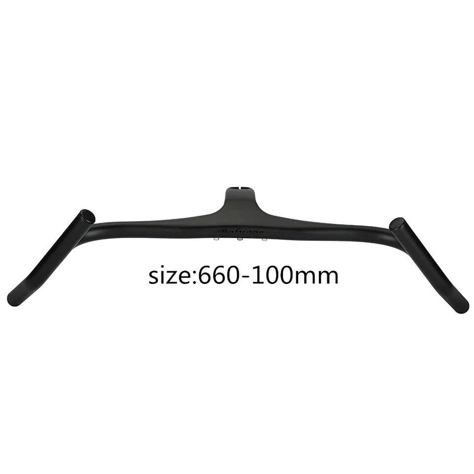 Carbon Gravel H Handlebars Big Flare Bars Cyclecross Road MTB Bike Handlebars - Image 1 of 4