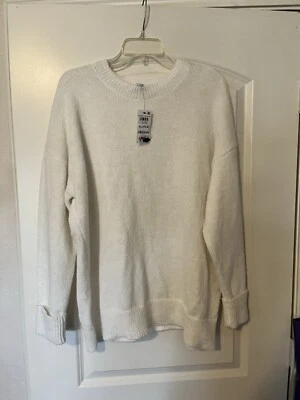 Suéter BAR III MUJER EYEELash XL Buttercream Cómodo Cabincore Cápsula Armario Foto 1 de 4