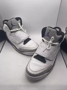 Nike Air Jordan Son Of Mars (2011/2012) White Purple Grey 512245-106 Size 12 - Picture 1 of 11