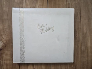 Vintage 1970 Pretty Brunette American Woman Wedding Photo Album Long Beach CA - Picture 1 of 17