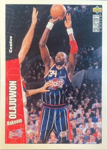 1996 Collector's Choice #58 Hakeem Olajuwon  - Picture 1 of 1