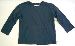 Zara Kids dunkel türkis Langarmshirt mit Kängurutasche Jugend Größe 4-5 Jahre - Bild 1 von 6
