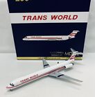 TWA Trans World Airlines MD-82 Gemini Jets 1/200 Scale G2TWA456