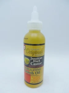 ULTIMATE ORIGINALS THERAPY STIMULATING GROWTH OIL 4 OZ BLACK CASTOR - Picture 1 of 2
