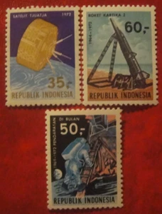 Indonesia 1972. Space Achievements. MUH. - Bild 1 von 1