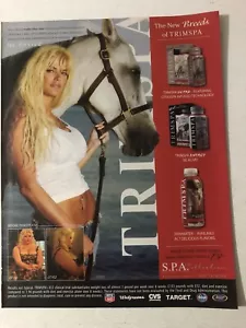 2006 Trim Spa Anna Nicole Smith Vintage Print Ad pa23 - Picture 1 of 2