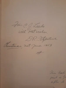 Daniel R. Fitzpatrick 1953 SIGNED As I Saw It HARDCOVER BOOK 1st print AUTOGRAPH - Picture 1 of 12