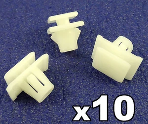 10x Honda Crv Enjoliveur PLASTIQUE Clips pour Protection Inférieur de Porte - Imagen 1 de 1