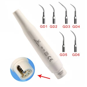 Dentaire Ultrasonique Détartreur Scaler Handpiece/Tips Fit DTE SATELEC - Bild 1 von 14