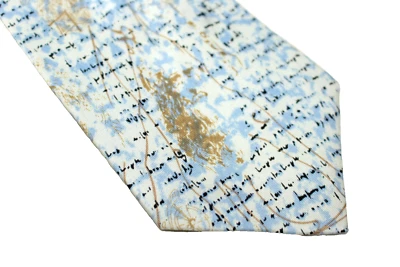 Corbata de seda VENEZIA hecha en Italia F70800 Foto 1 de 4