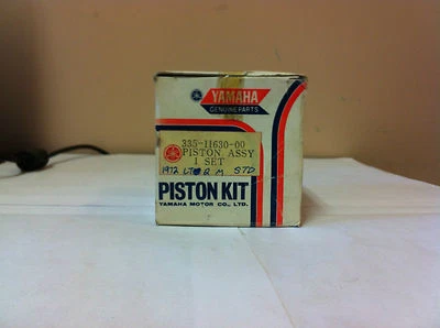 Yamaha 1972 LT2M pistón ASSY STD OEM #335-11630-00 NOS Foto 1 de 2