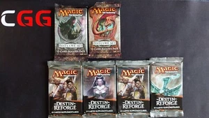 VF/VO 6x Booster: 2x 2011 Core Set (vo) und 4x Schmiede Schicksal VF Magic MTG - Bild 1 von 1