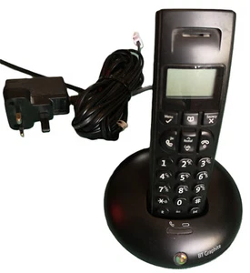 BT Graphite 1100 Handset Base Unit, Power Adaptor and Phone - Zdjęcie 1 z 12