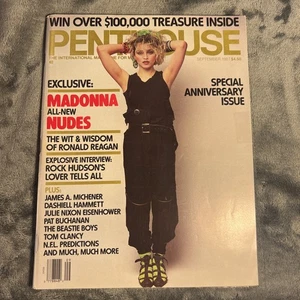 SEPTEMBER 1987 PENTHOUSE MAGAZINE VERY GOOD CONDITION RARE SEP 87 MADONNA! D-9 - Bild 1 von 8