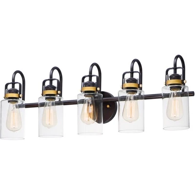 Maxim Lighting 30173CLBZGLD Magnolia Tocador de Baño Luz Bronce/Dorado Foto 1 de 4