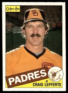 1985 O-Pee-Chee Craig Lefferts San Diego Padres #76 - Picture 1 of 2