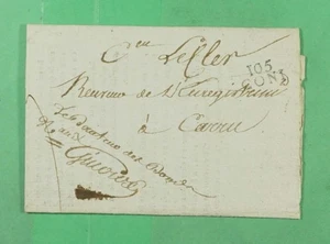 DR WHO 1801 FRANZÖSISCHE BESETZUNG SARDINIEN CONI OFFIZIELLER F/L FREI NACH CARRU m05597 - Bild 1 von 3