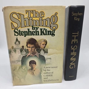 Stephen King THE SHINING 1977 Doubleday Book Club Edition Hardcover Dust Jacket - Picture 1 of 17