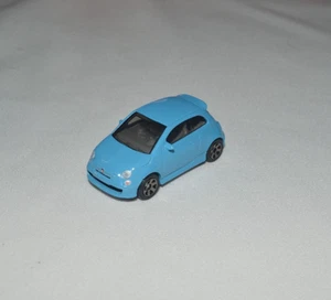 Matchbox 2025 Italian Roads - exclusivo Fiat 500 2019 turbo azul suelto - Imagen 1 de 7