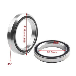 High Quality 2 X Beaings Bicycle Components 34.1x46.9x7mm 45x45° For MARES - Picture 1 of 12